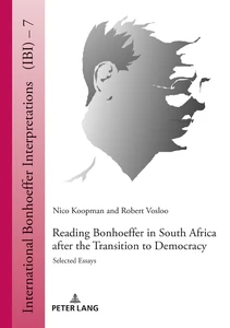 Title: Reading Bonhoeffer in South Africa after the Transition to Democracy