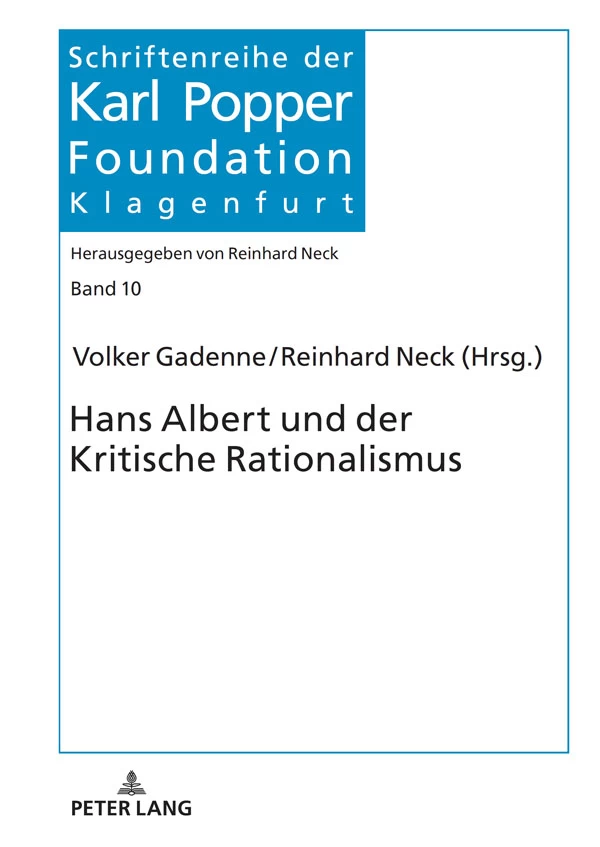 Titel: Hans Albert und der Kritische Rationalismus