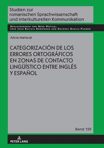 Title: Categorización de los errores ortográficos en zonas de contacto lingüístico entre inglés y español
