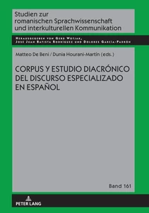 Title: Corpus y estudio diacrónico del discurso especializado en español 