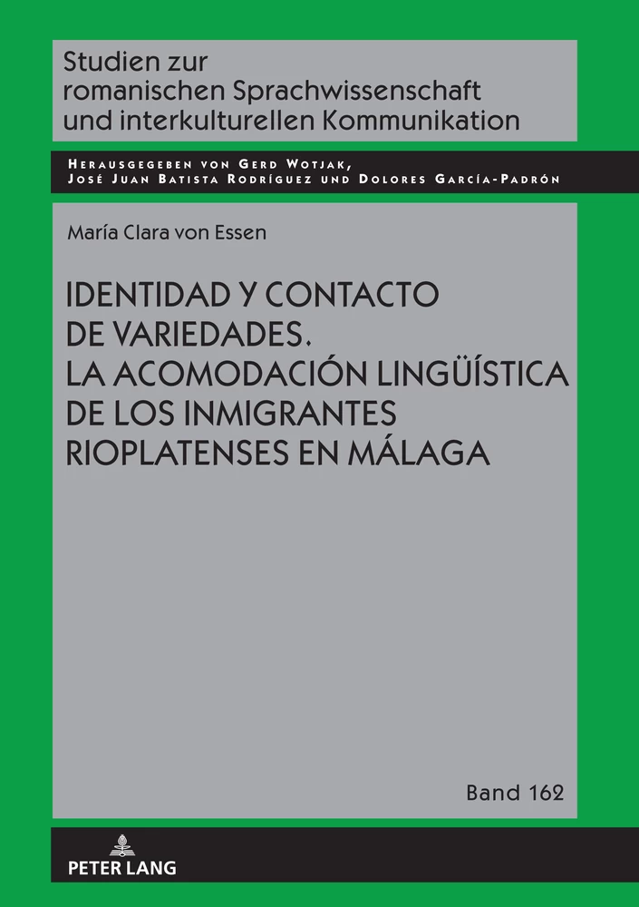 Title: Identidad y contacto de variedades. La acomodación lingüística de los inmigrantes rioplatenses en Málaga