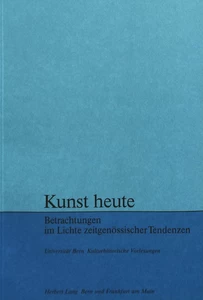 Title: Kunst heute