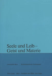 Title: Seele und Leib - Geist und Materie