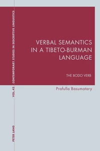 Title: Verbal Semantics in a Tibeto-Burman Language