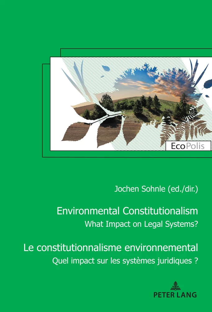 Titre: Le constitutionnalisme environnemental