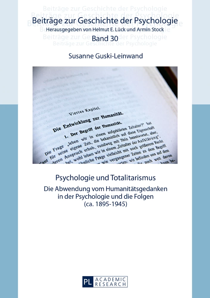 Titel: Psychologie und Totalitarismus