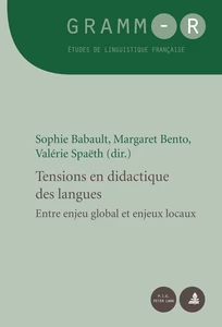 Title: Tensions en didactique des langues