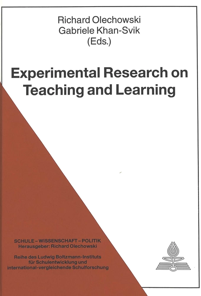 Title: Experimental Research on Teaching and Learning