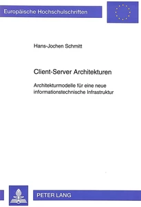 Titel: Client-Server Architekturen