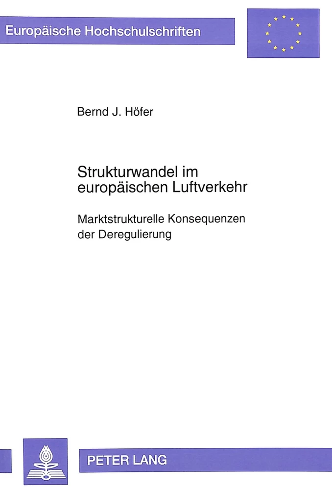 Titel: Strukturwandel im europäischen Luftverkehr