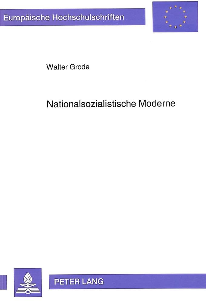 Title: Nationalsozialistische Moderne