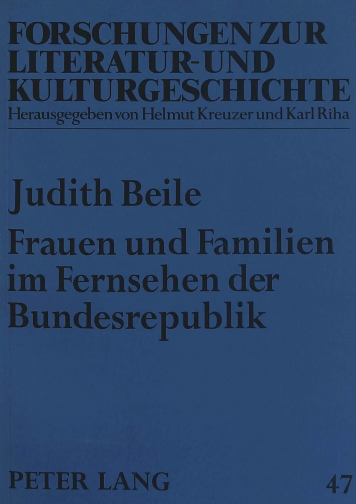 Titel: Frauen und Familien im Fernsehen der Bundesrepublik