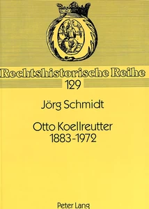 Title: Otto Koellreutter 1883-1972