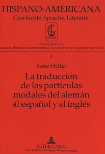 Title: La traducción de las partículas modales del alemán al español y al inglés