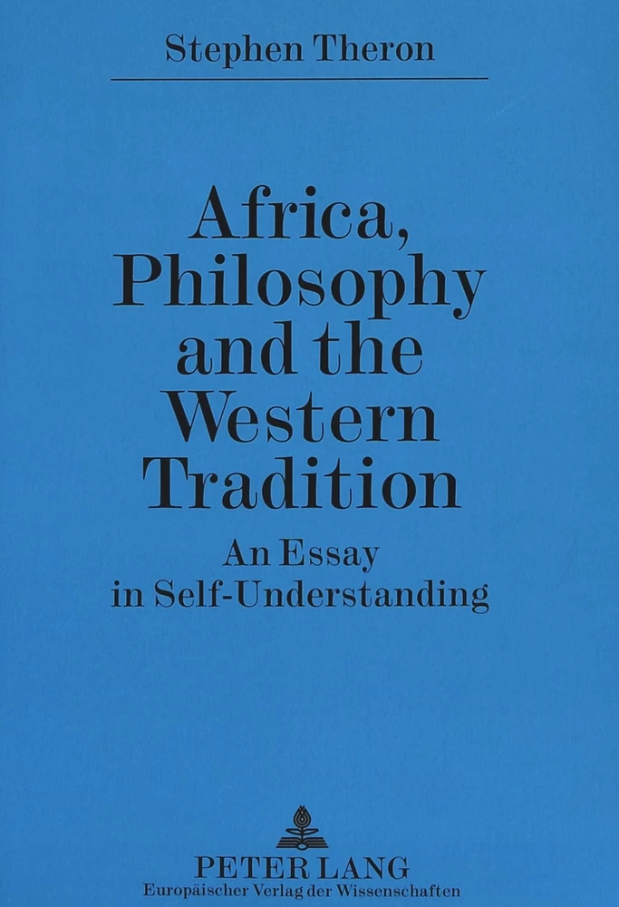 Title: Africa, Philosophy and the Western Tradition
