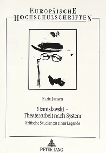 Title: Stanislawski - Theaterarbeit nach System