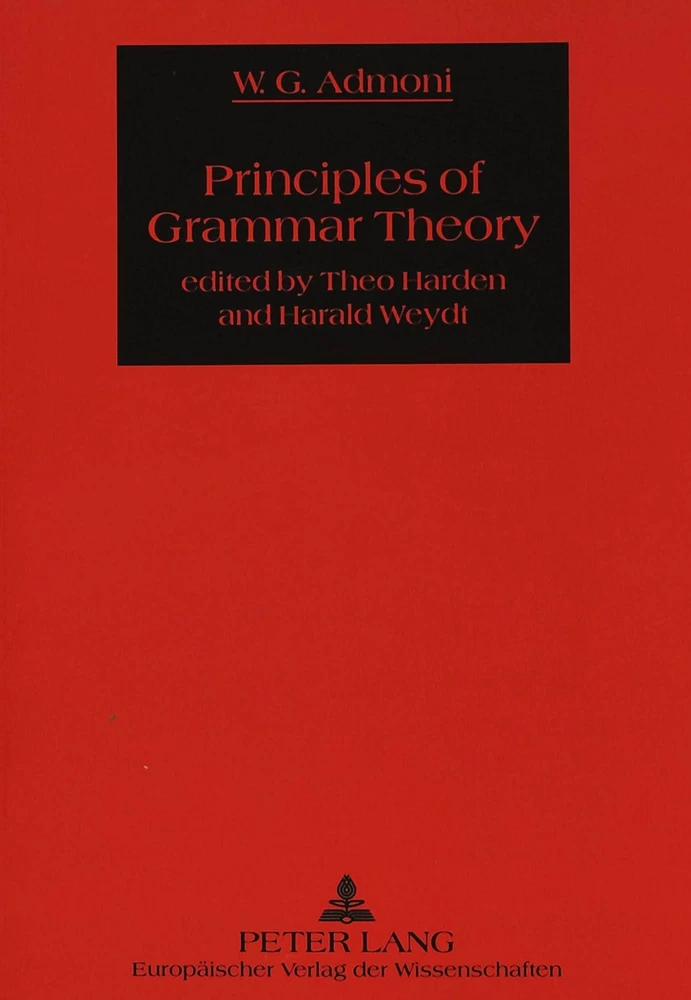 Title: Principles of Grammar Theory