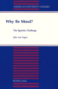 Title: Why Be Moral?