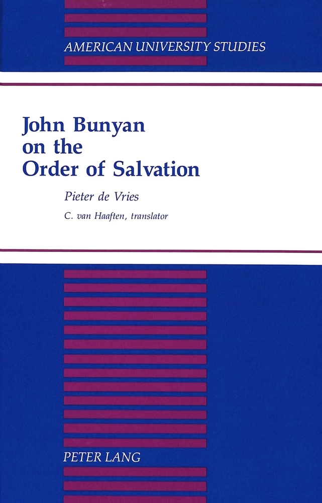 Title: John Bunyan on the Order of Salvation