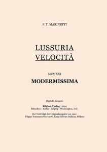 Title: Lussuria, velocita
