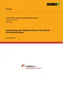 Title: Auswirkungen der Digitalisierung auf den Bereich Personalcontrolling