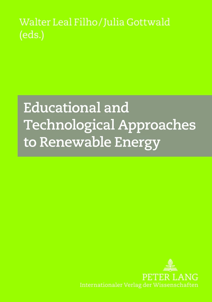 Title: Educational and Technological Approaches to Renewable Energy