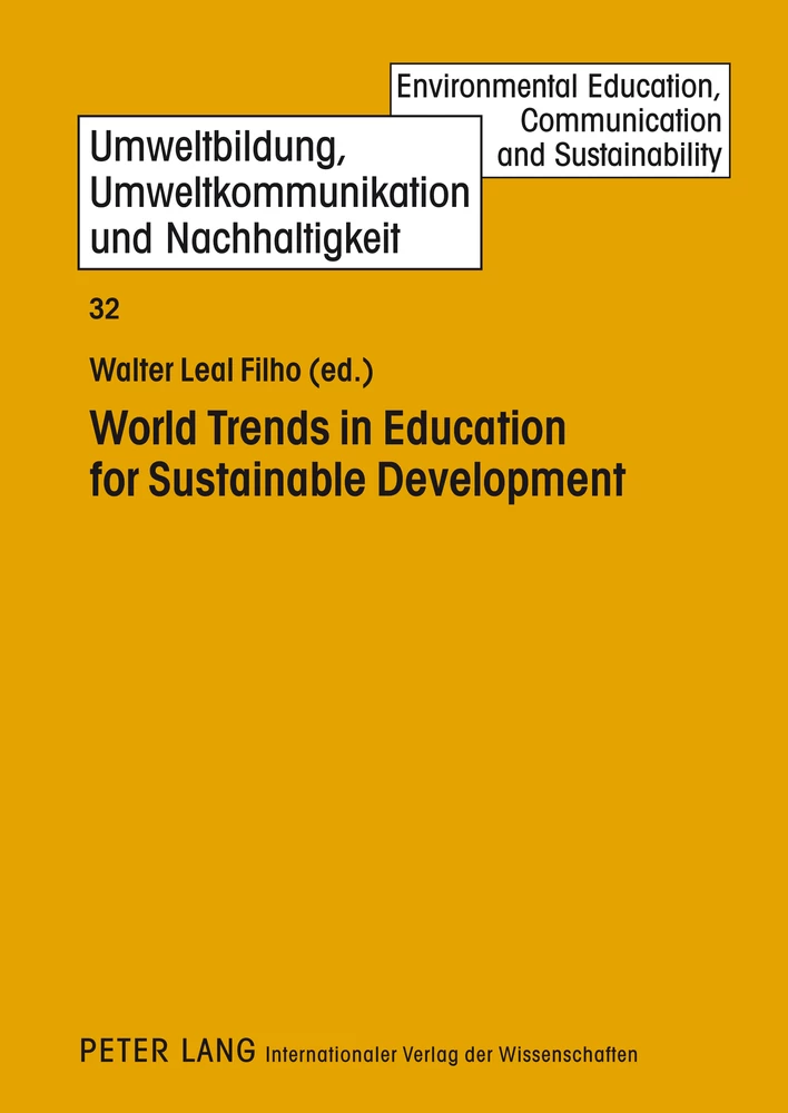 Title: World Trends in Education for Sustainable Development