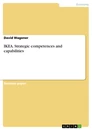 Titre: IKEA. Strategic competences and capabilities