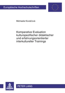 Title: Komparative Evaluation kulturspezifischer didaktischer und erfahrungsorientierter interkultureller Trainings