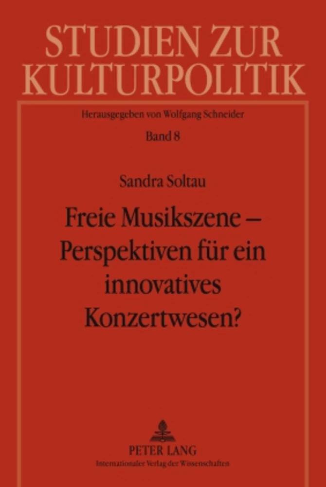 Titel: Freie Musikszene – Perspektiven für ein innovatives Konzertwesen?
