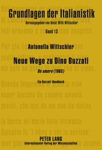 Titel: Neue Wege zu Dino Buzzati