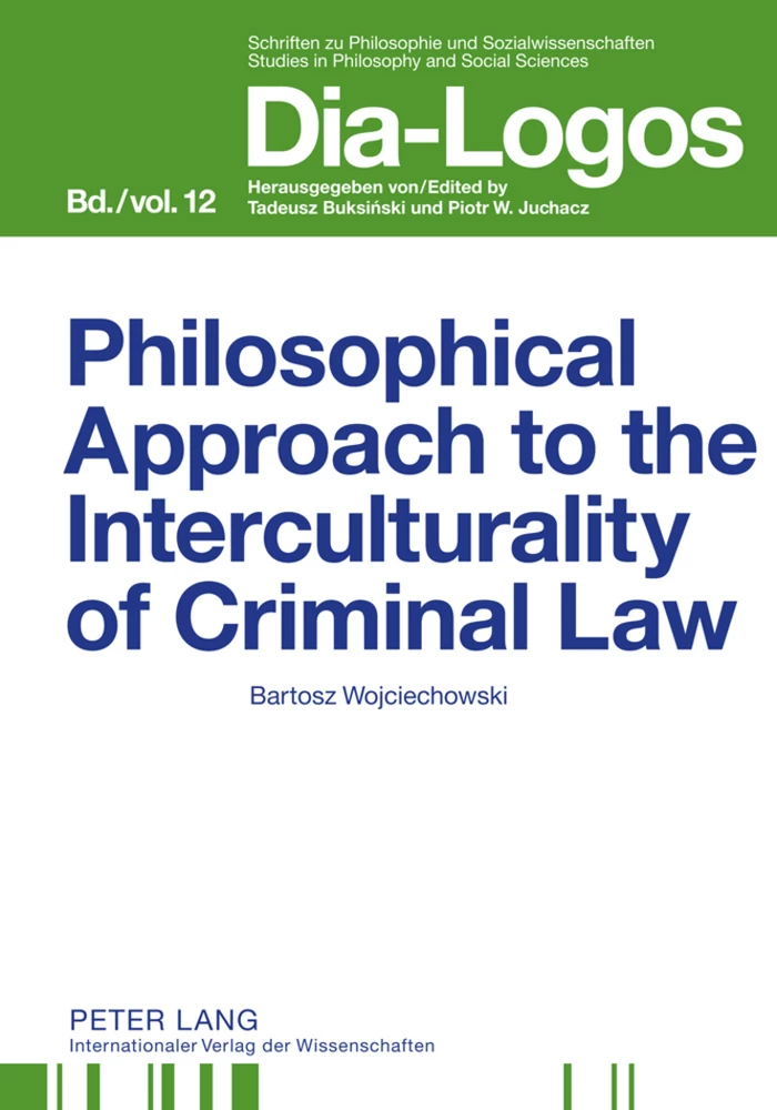 Title: Philosophical Approach to the Interculturality of Criminal Law