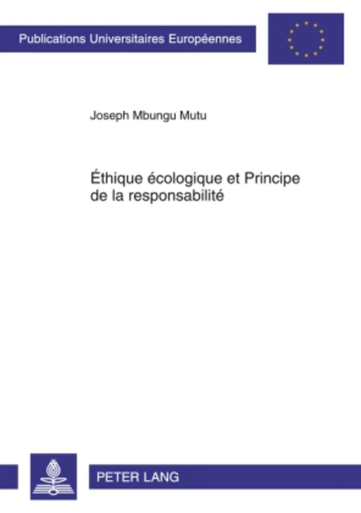Titre: Éthique écologique et Principe de la responsabilité