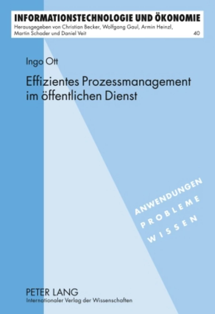 Titel: Effizientes Prozessmanagement im öffentlichen Dienst