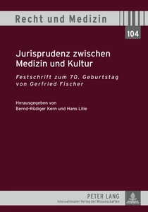 Title: Jurisprudenz zwischen Medizin und Kultur