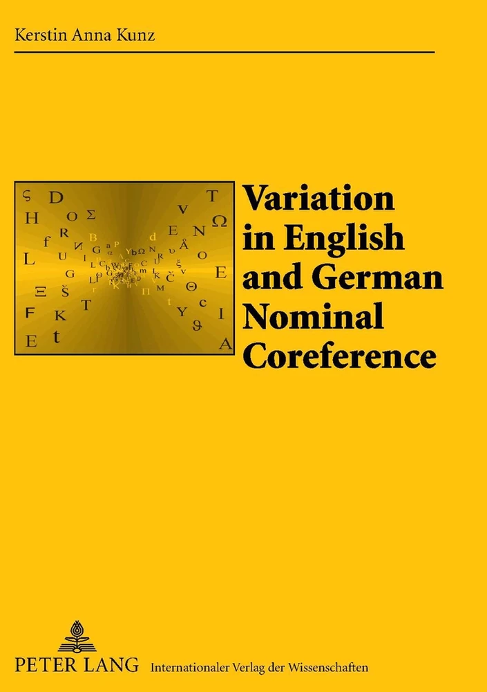 Title: Variation in English and German Nominal Coreference