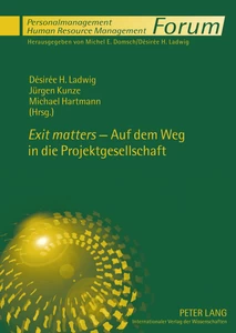 Title: «Exit matters» - Auf dem Weg in die Projektgesellschaft