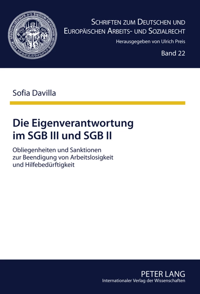 Titel: Die Eigenverantwortung im SGB III und SGB II