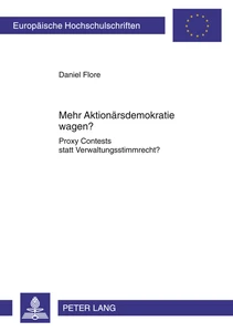 Title: Mehr Aktionärsdemokratie wagen?