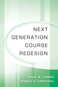 Title: Next Generation Course Redesign