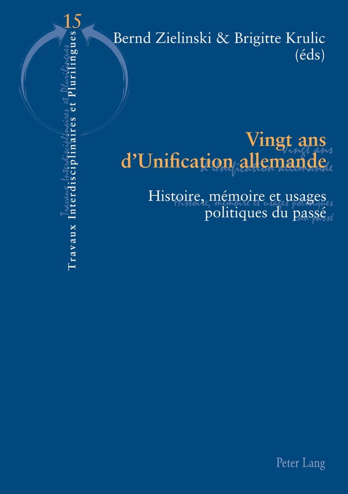 Title: Vingt ans d’Unification allemande