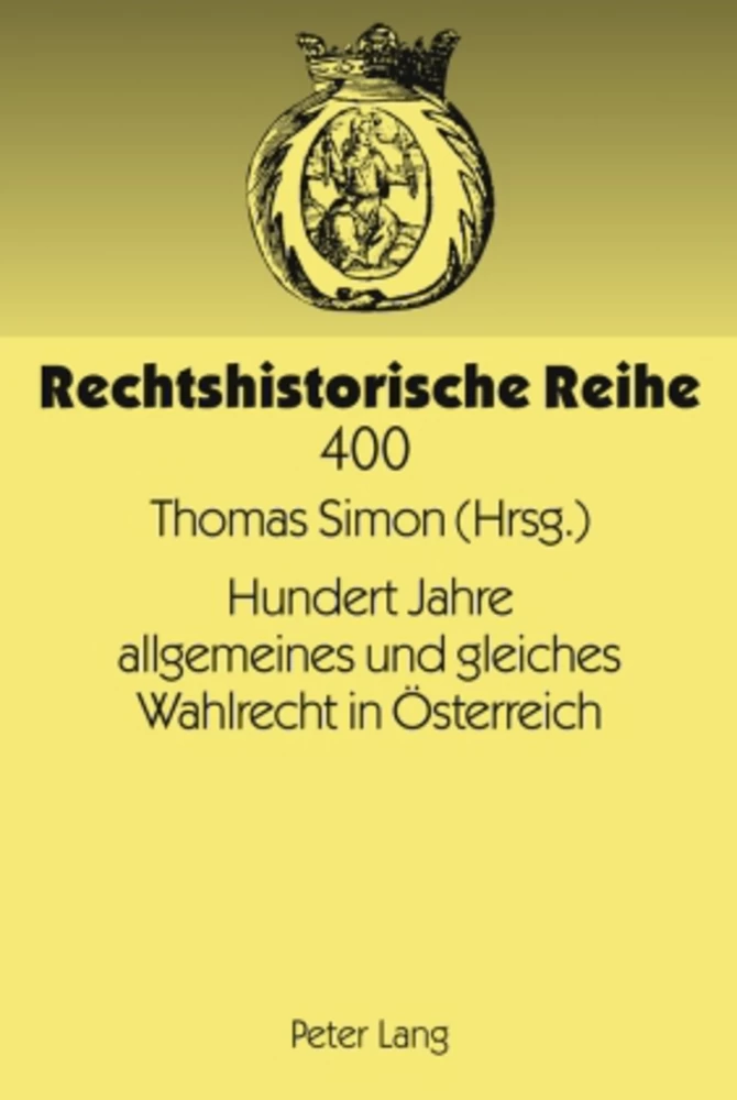 Titel: Hundert Jahre allgemeines und gleiches Wahlrecht in Österreich