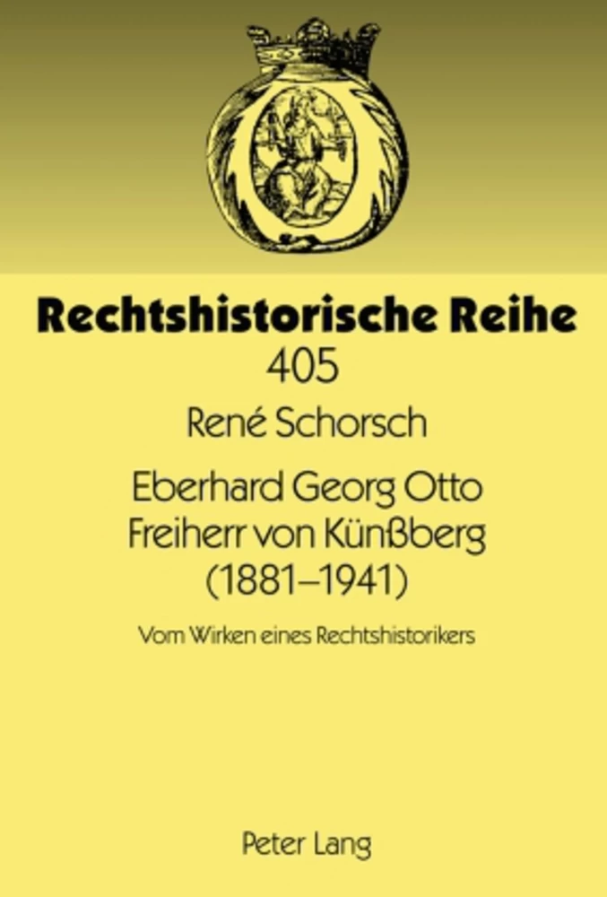 Titel: Eberhard Georg Otto Freiherr von Künßberg (1881-1941)