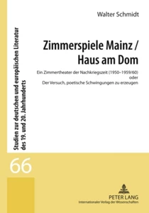 Title: Zimmerspiele Mainz / Haus am Dom