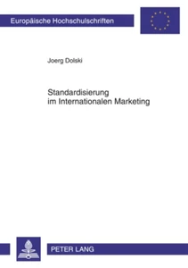 Titel: Standardisierung im Internationalen Marketing