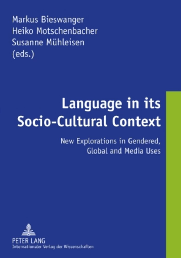 Title: Language in its Socio-Cultural Context