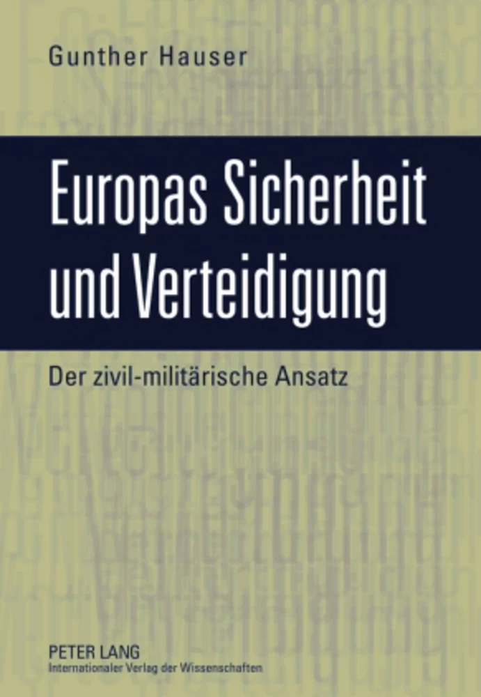 Titel: Europas Sicherheit und Verteidigung