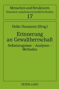 Title: Erinnerung an Gewaltherrschaft