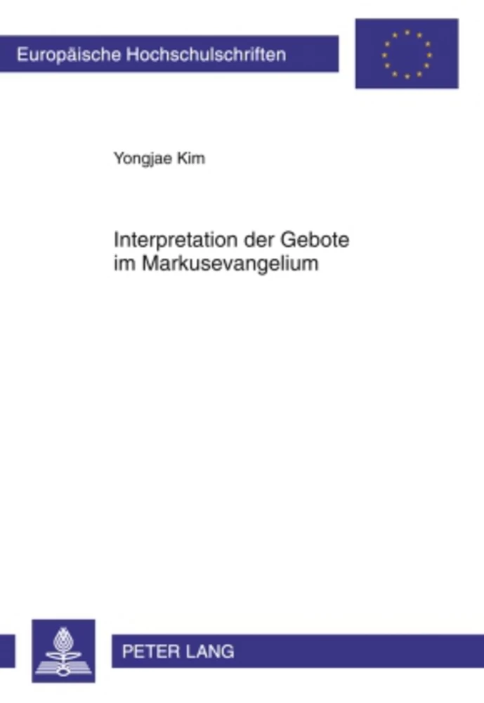 Title: Interpretation der Gebote im Markusevangelium