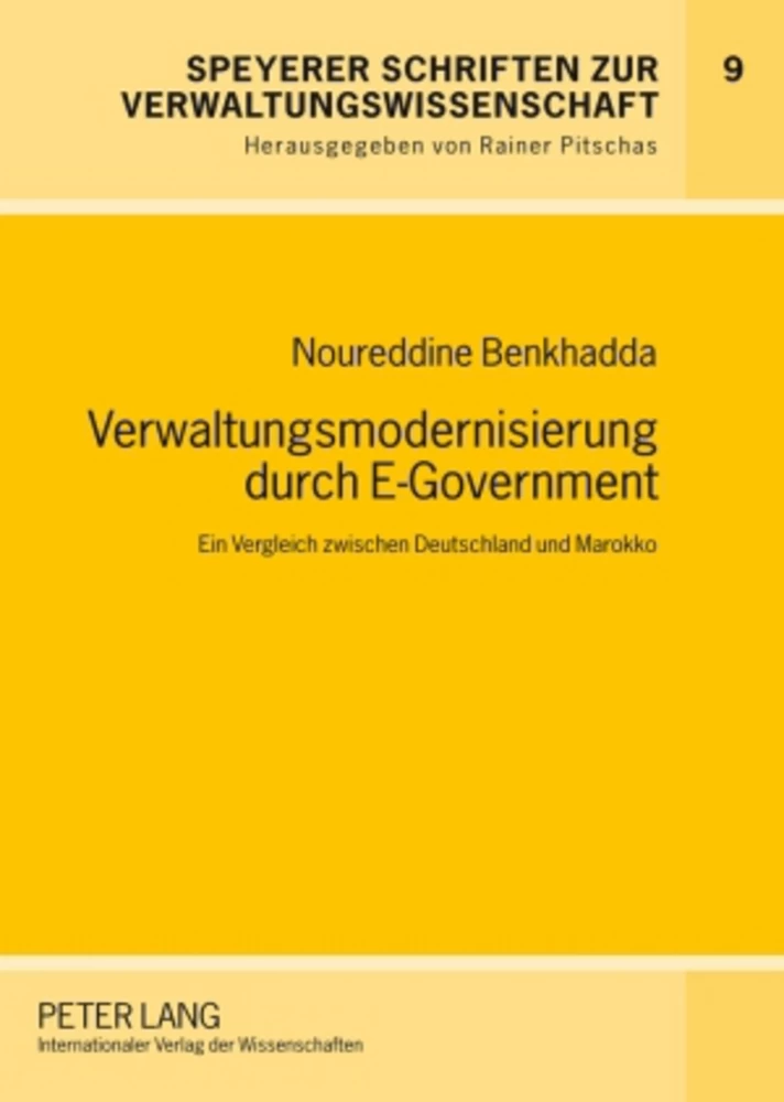Title: Verwaltungsmodernisierung durch E-Government